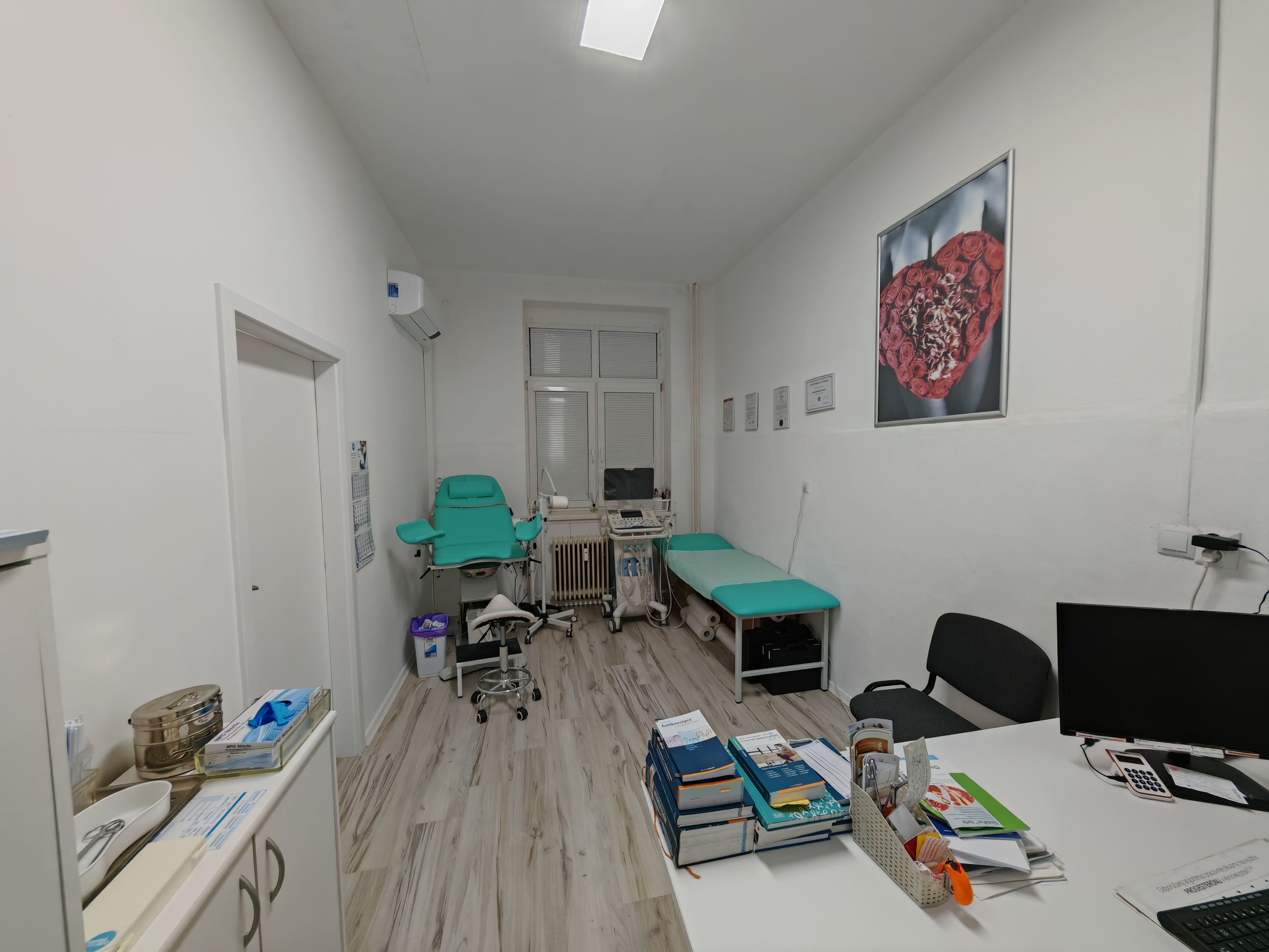 Interiér ambulancie